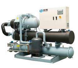 Water-cooled screw chiller