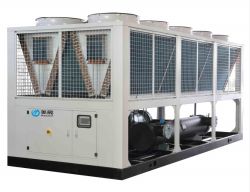 Air-cooled screw chiller